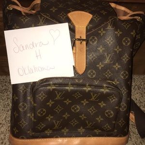 Louis Vuitton GM Backpack.